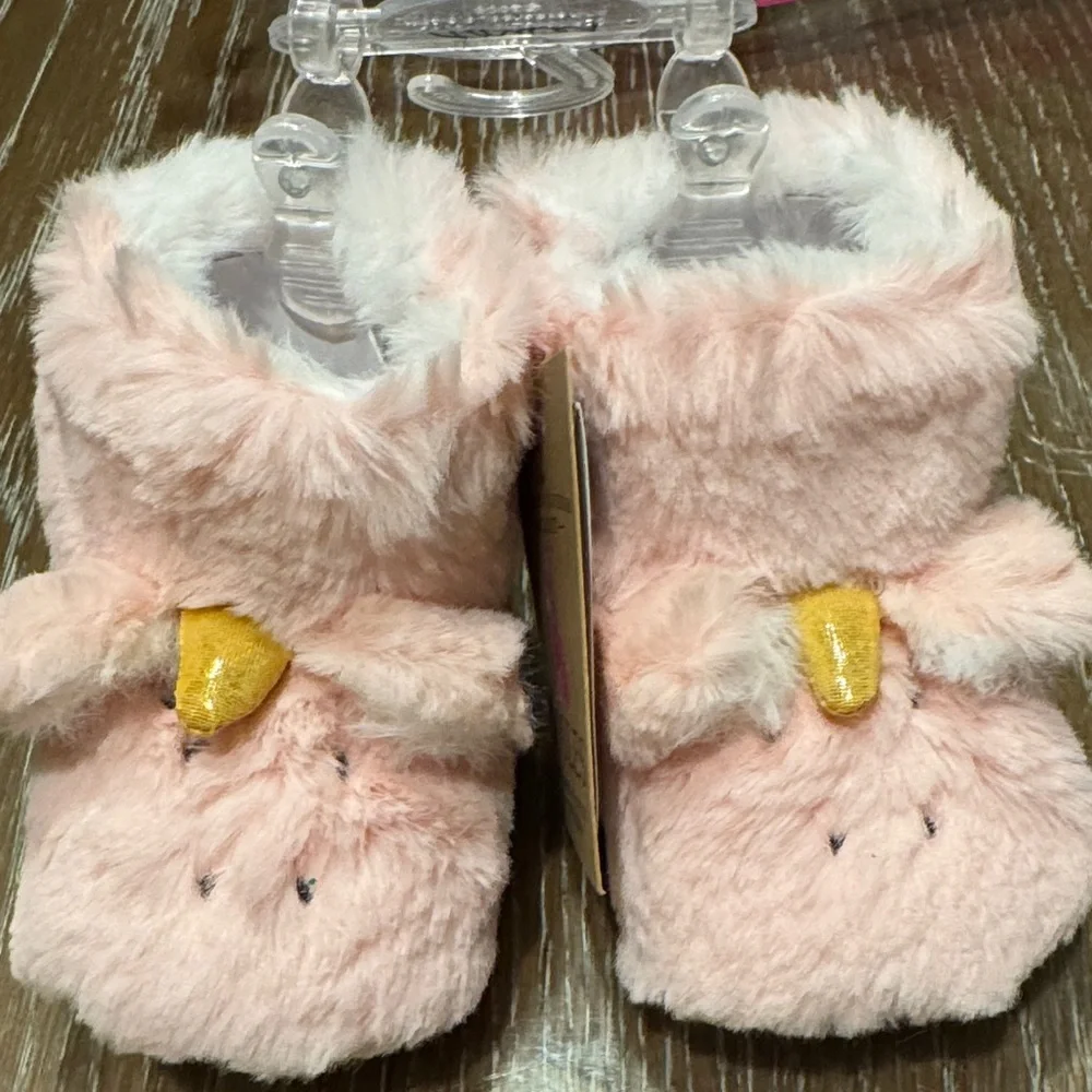 Joules Baby Booties Animal Character- 3-6mos-NWT- Cozy
